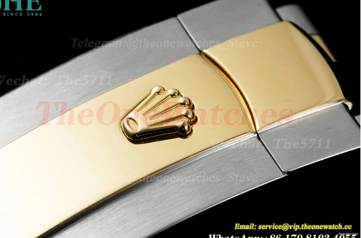 Blk SS VR3235 41MM YG 126333 Jub Datejust Stk GMF 904L 0211